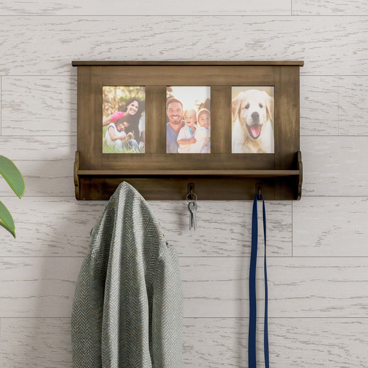Gracie Oaks Nydia Wall Shelf Picture Frame & Reviews Wayfair